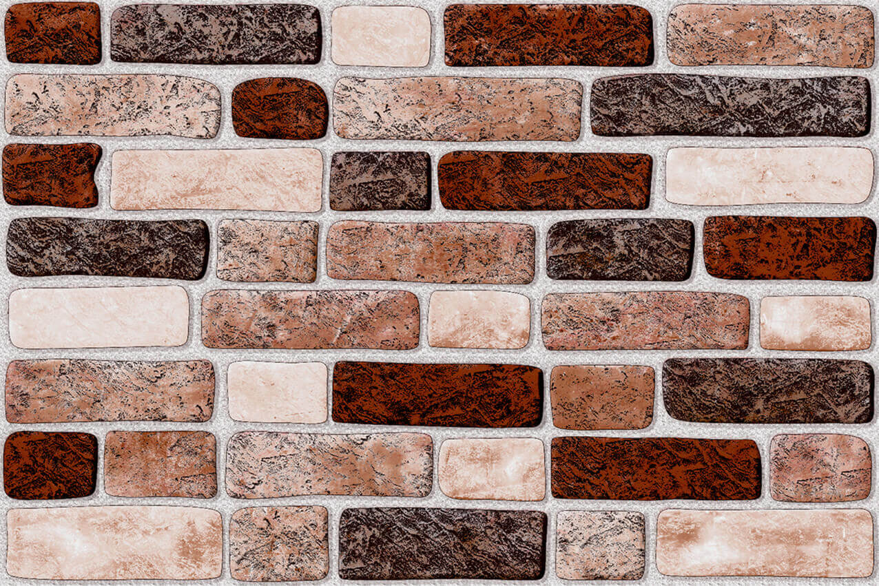 Glossy Finish OEG Indus Brown Ceramic tile 300x450 mm