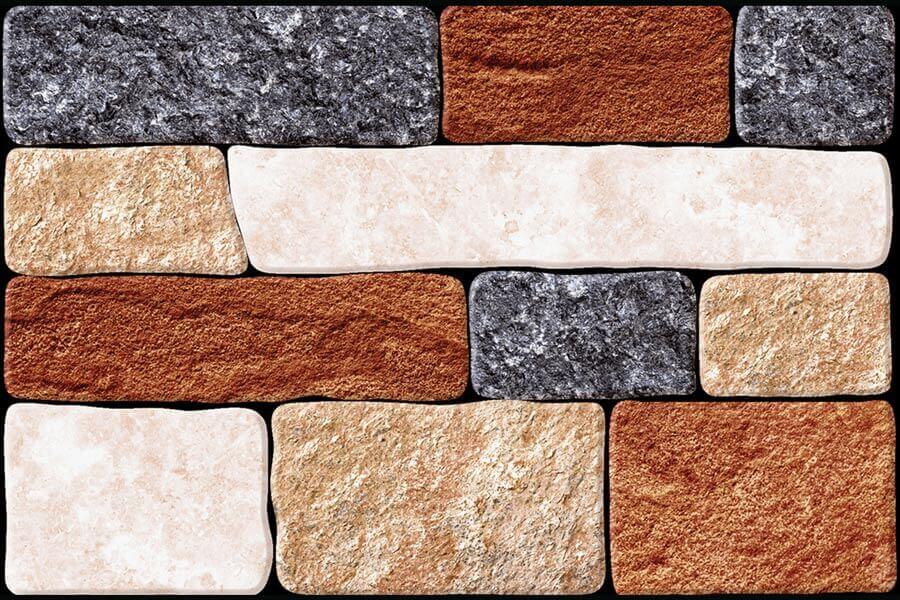 Matte Finish OEM Pavia Multi Ceramic tile 300x450 mm