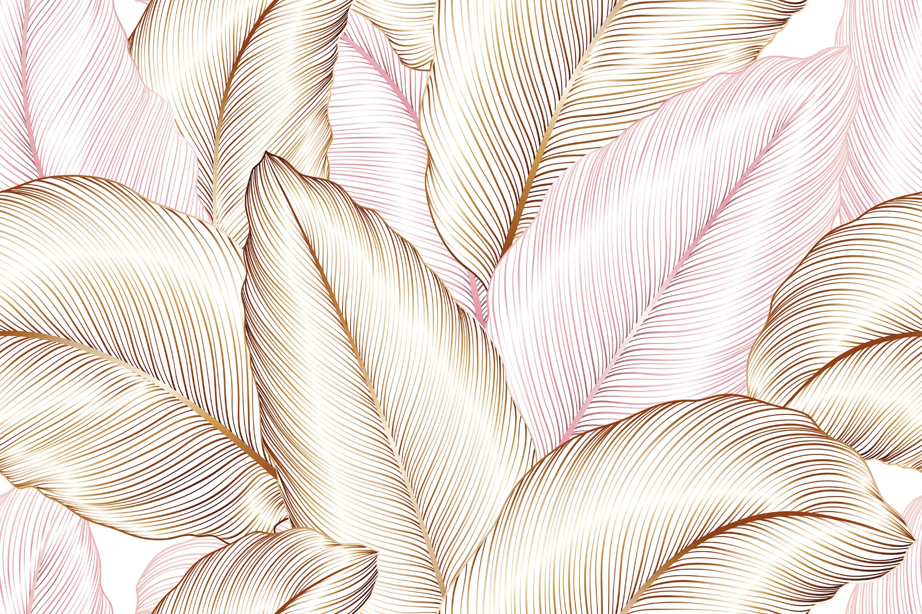 Glossy Finish OHG Vintage Palm Leaves HL Ceramic tile 300x450 mm