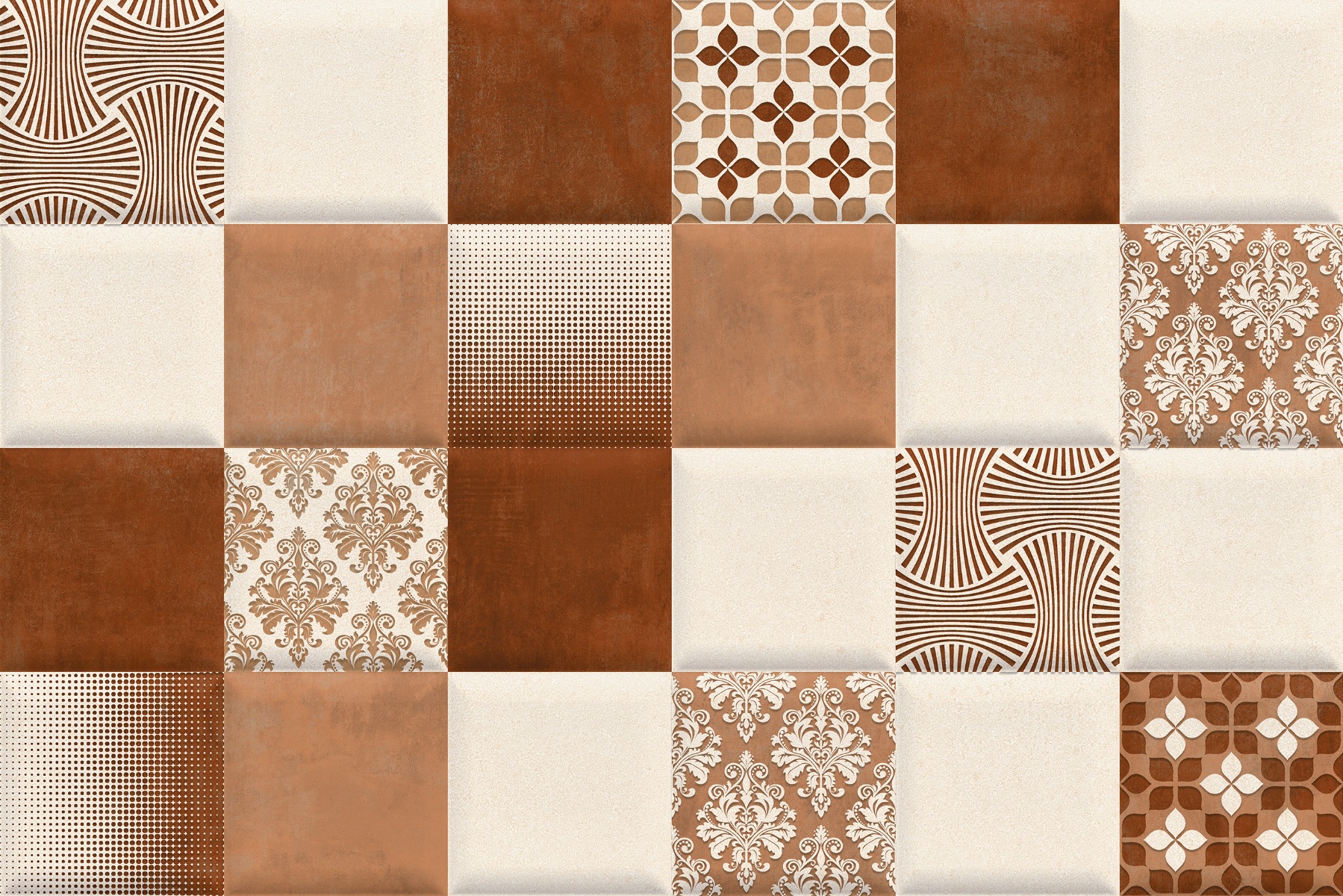 OHM Mosaic Floral Multi HL