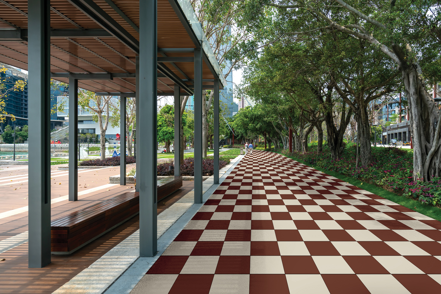 Matte Finish OPV Plain Terracotta Ceramic tile 300x300 mm
