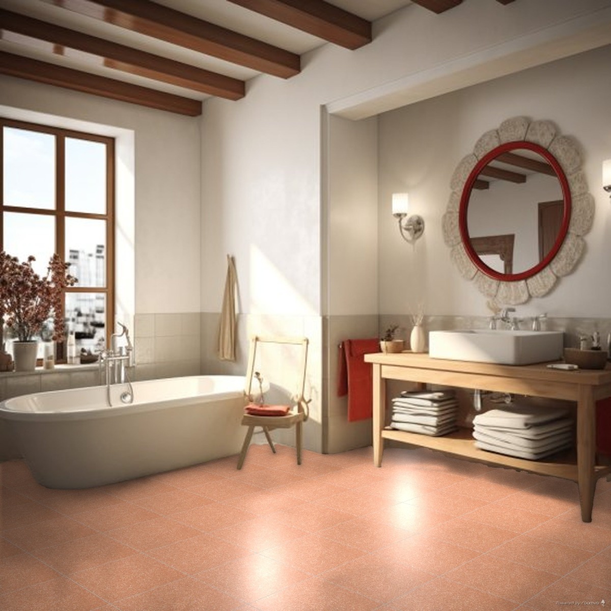 Matte Finish Galaxy Brown Ceramic tile 300x300 mm