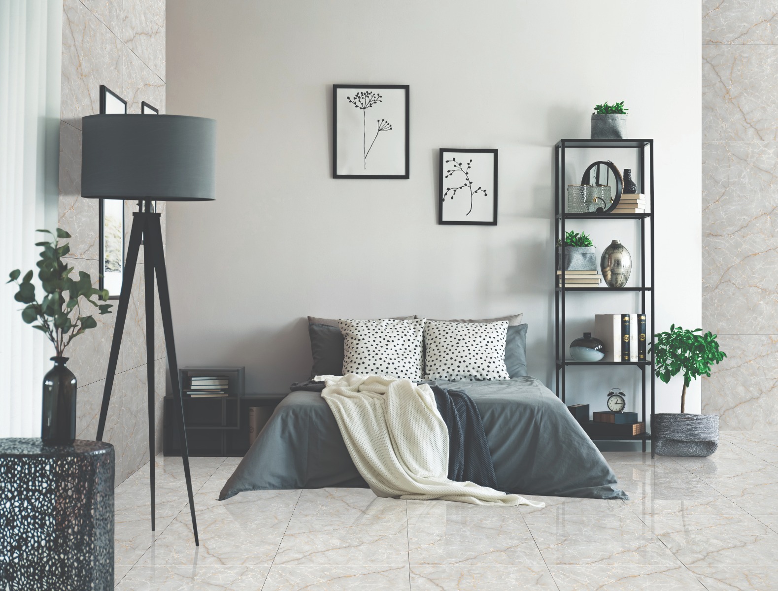 Glossy Finish PCG Crystal Onyx Glazed Vitrified Tiles Floor Tiles