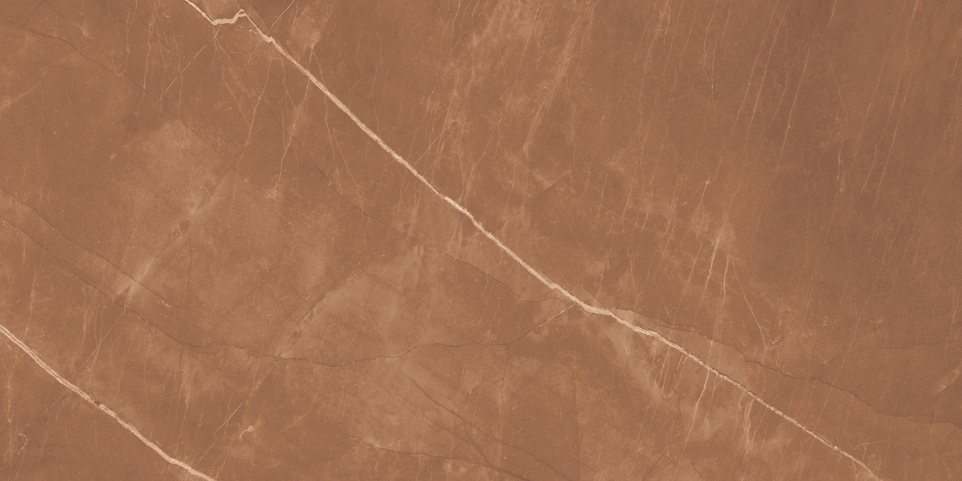 Glossy Finish PGVT Armani Marble Brown Glazed Vitrified Tiles 800x1600 mm