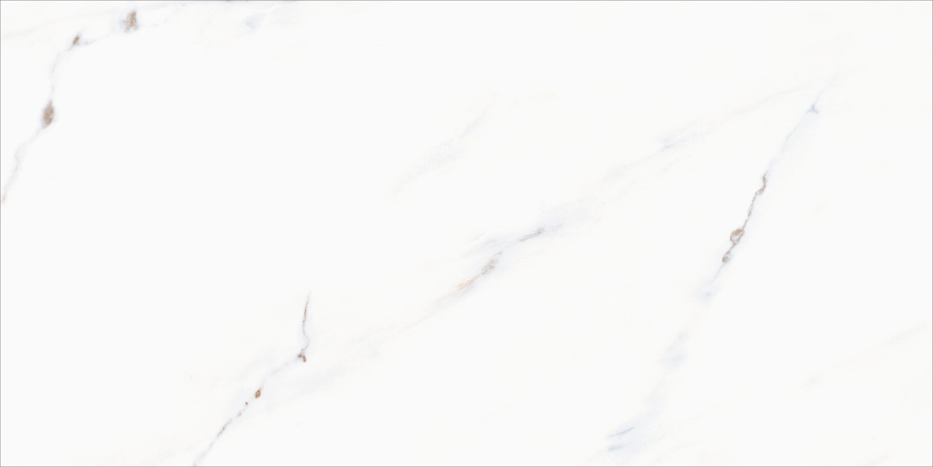 Glossy Finish PGVT Carara Marble Vitrified tile 600x1200 mm