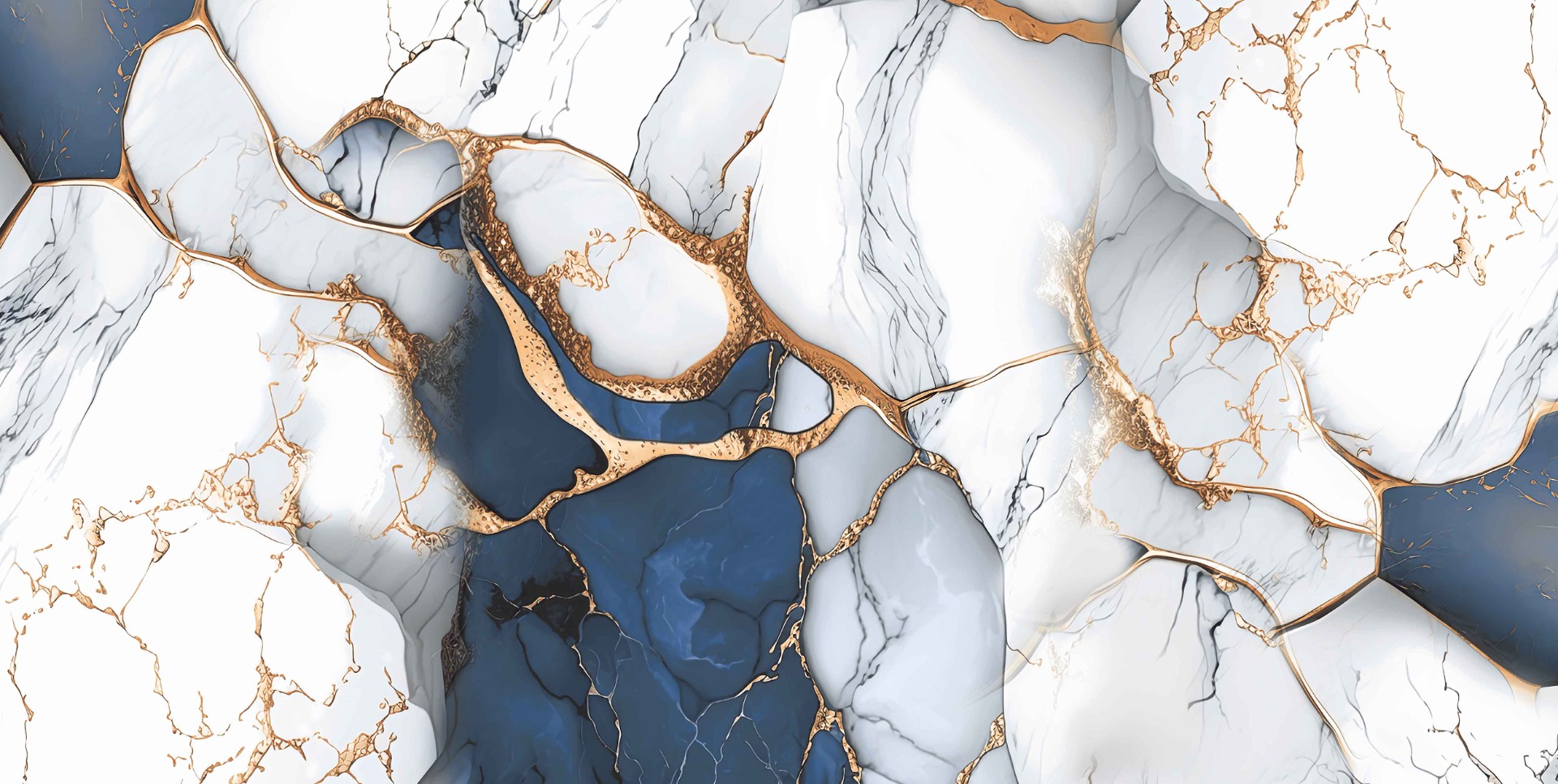 Glossy Finish PGVT Elegant Marble Gold Vein Glazed Vitrified Tiles 600x1200 mm