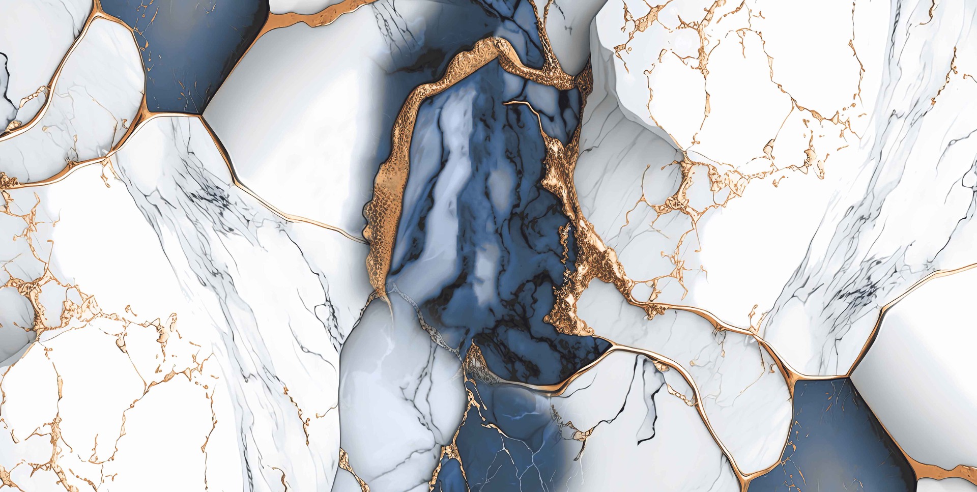 Glossy Finish PGVT Elegant Marble Gold Vein Glazed Vitrified Tiles 600x1200 mm