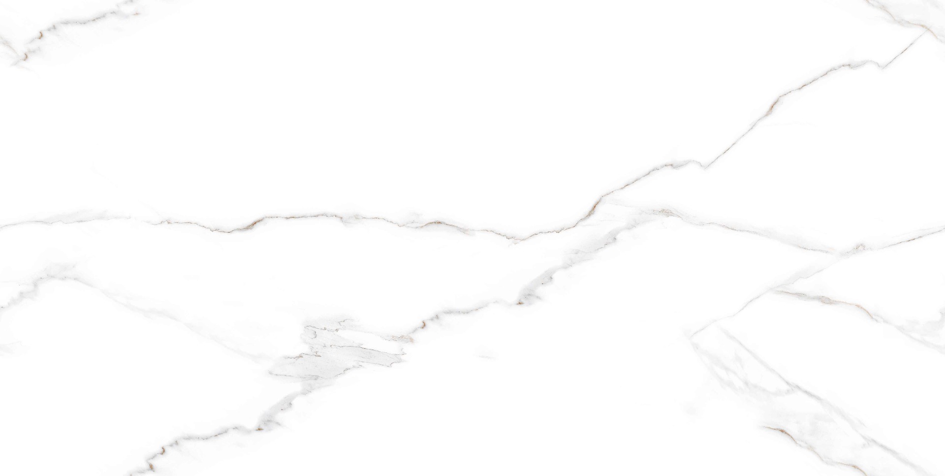 Glossy Finish PGVT Endless Atlantic Super White Glazed Vitrified Tiles 600x1200 mm
