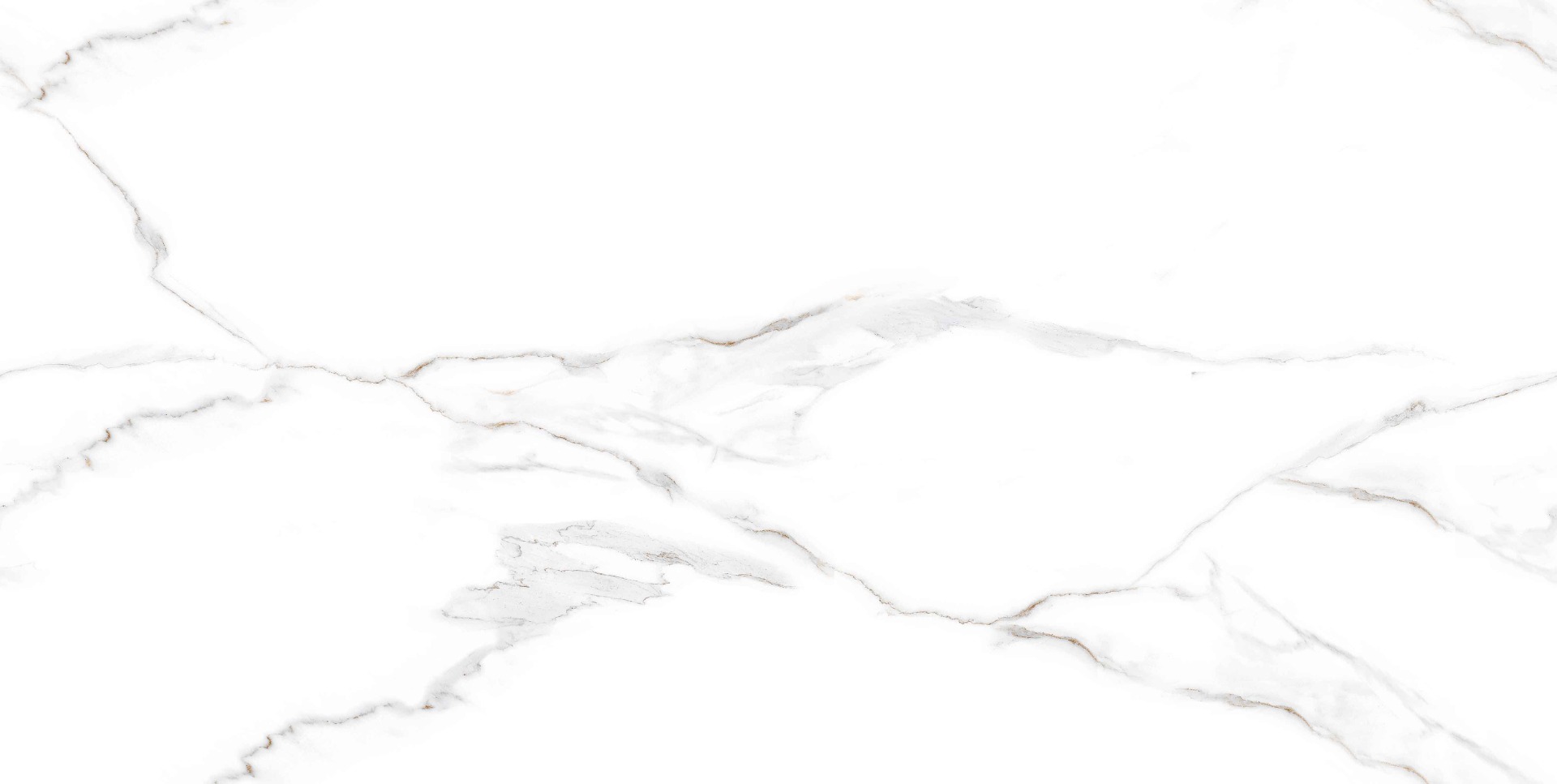 Glossy Finish PGVT Endless Atlantic Super White Glazed Vitrified Tiles 600x1200 mm