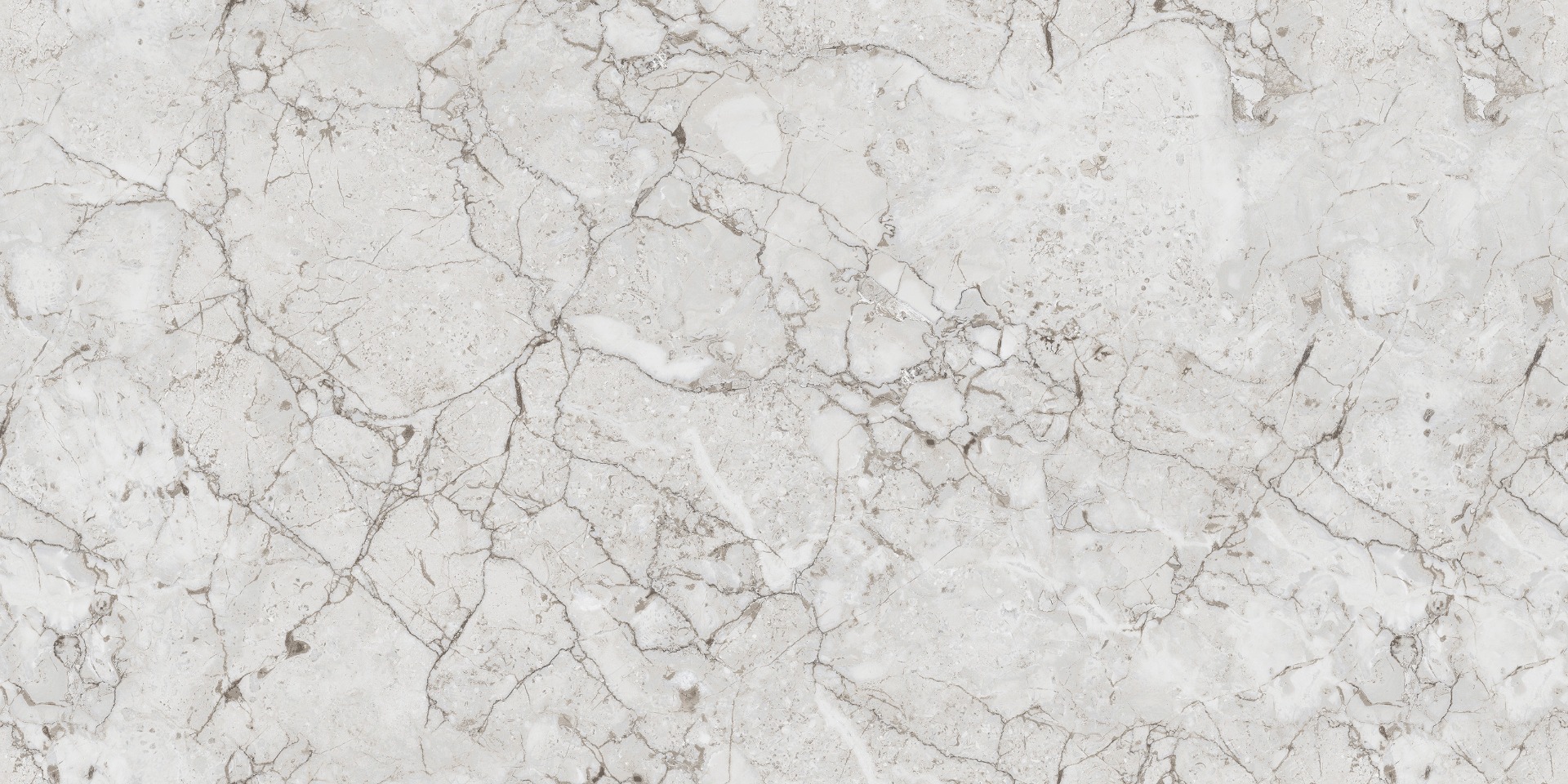 Glossy Finish  PGVT Endless Crackle Marble Grey  GVT Endless Tiles 800x1600 mm