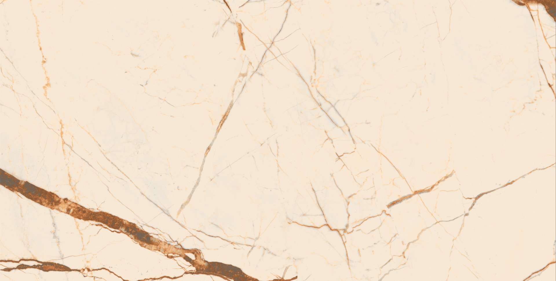 Glossy Finish PGVT Giallo Siena Glazed Vitrified Tiles 600x1200 mm