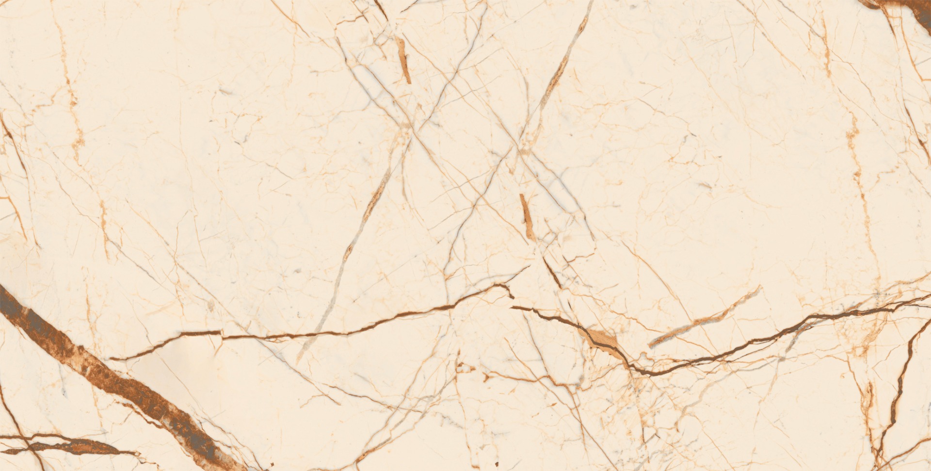 Glossy Finish PGVT Giallo Siena Glazed Vitrified Tiles 600x1200 mm