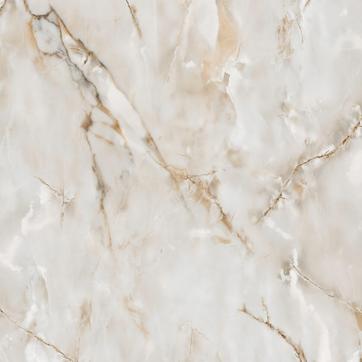 Glossy Finish PGVT Groove Creama Vitrified tile 600x600 mm