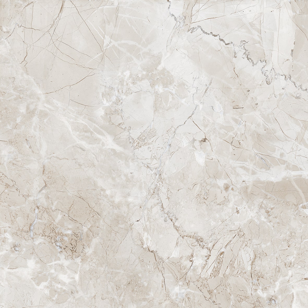 Glossy Finish PGVT Porino Grey Vitrified tile 600x600 mm
