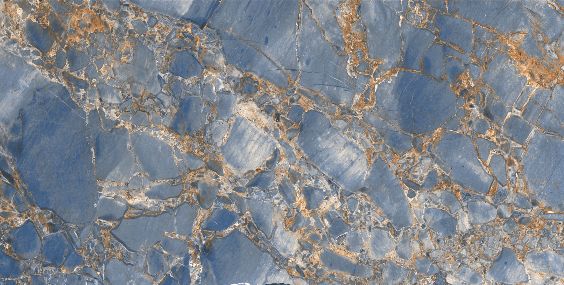Glossy Finish PGVT Royal Opera Blue  Vitrified tile 600x1200 mm