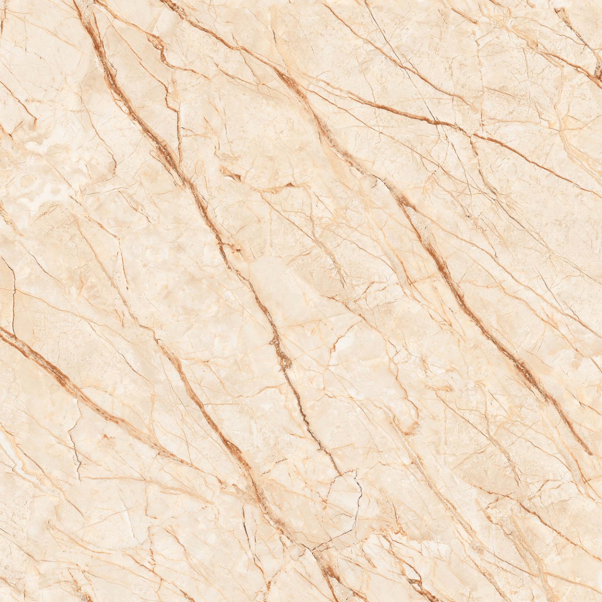 Glossy Finish PGVT Sofitel Gold Vein Marble Glazed Vitrified Tiles 600x600 mm