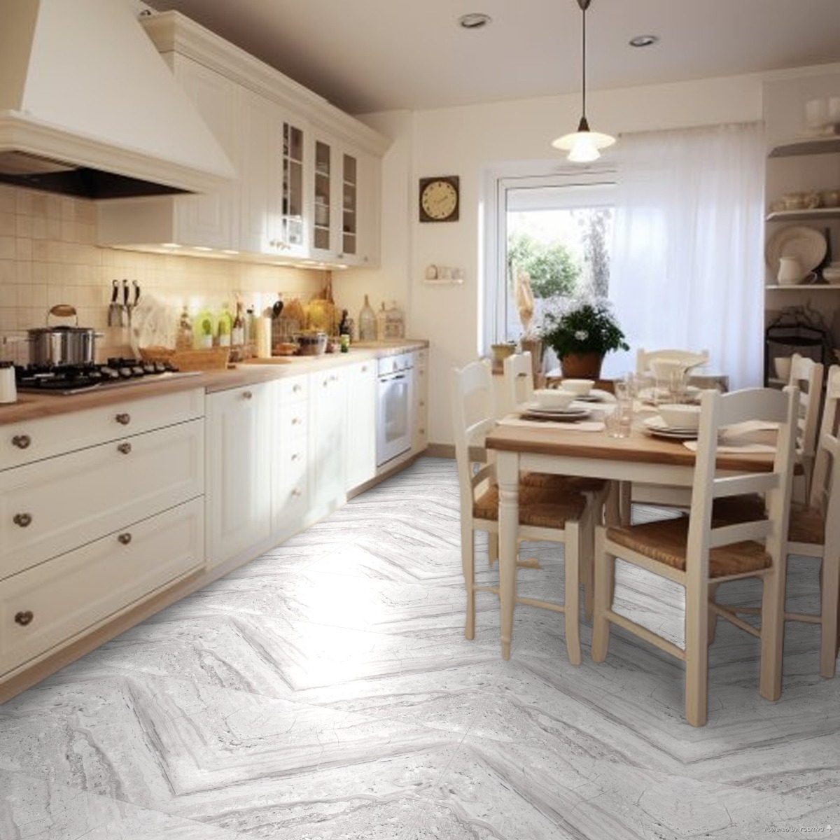 Glossy Finish PGVT Triangle Royal Dyna Grey BM  Vitrified tile 600x1200 mm