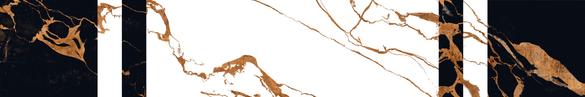 Matte Finish Riser Plain Portoro Dual Glazed Vitrified Tiles 200x1200 mm