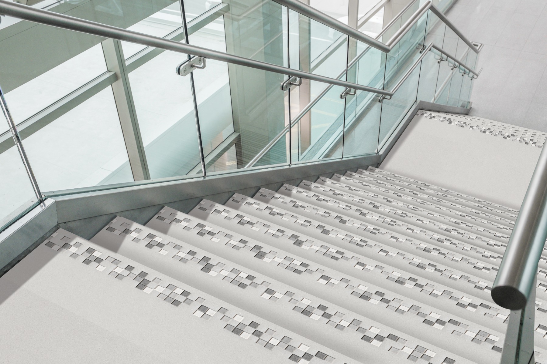 Matte Finish Riser Sand Grey LT Glazed Vitrified Tiles 200x1200 mm