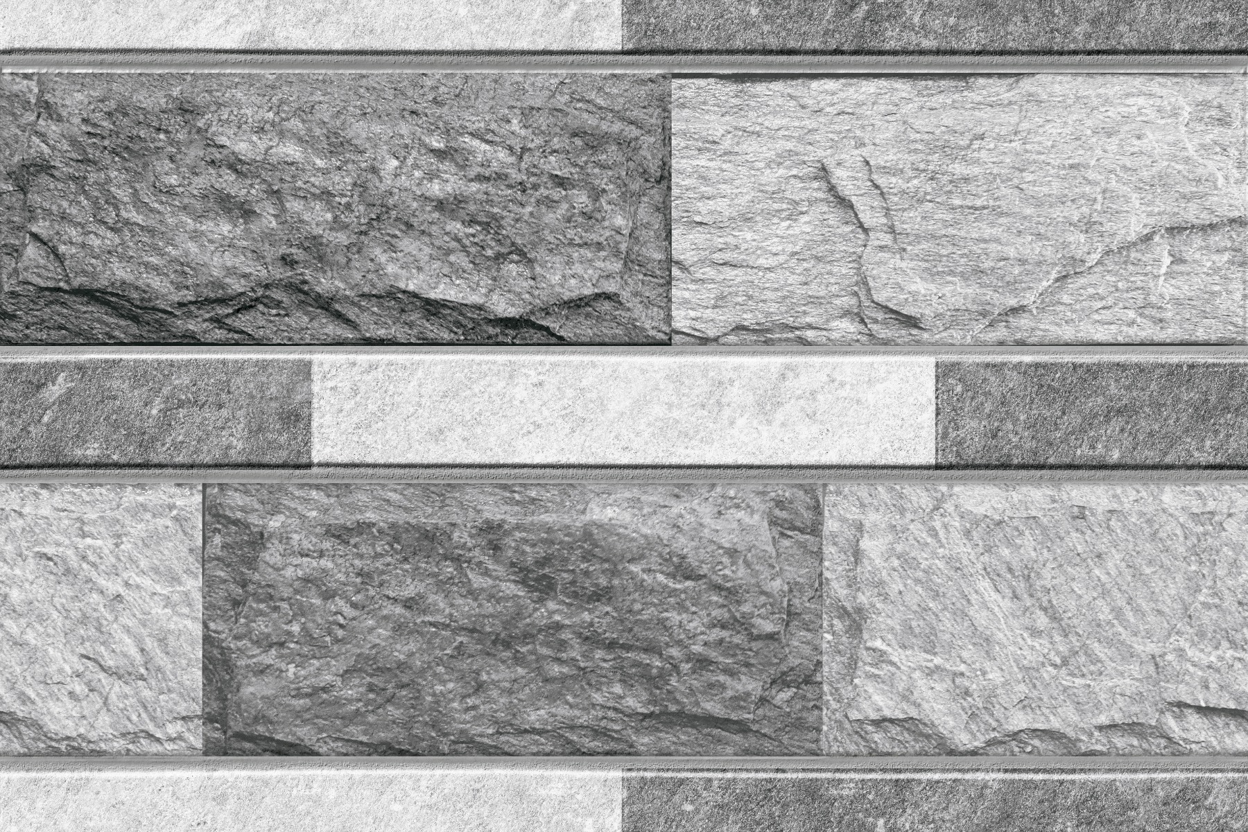 Matte Finish SEM Strips Castle Grey Ceramic tile 300x450 mm