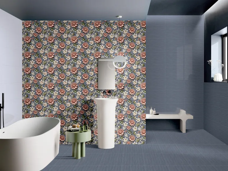  SHG Brushed Elegant 3D Flowers HL
