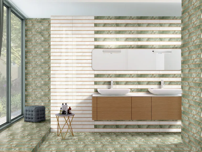  SFM Green Marble DK Wood Strip