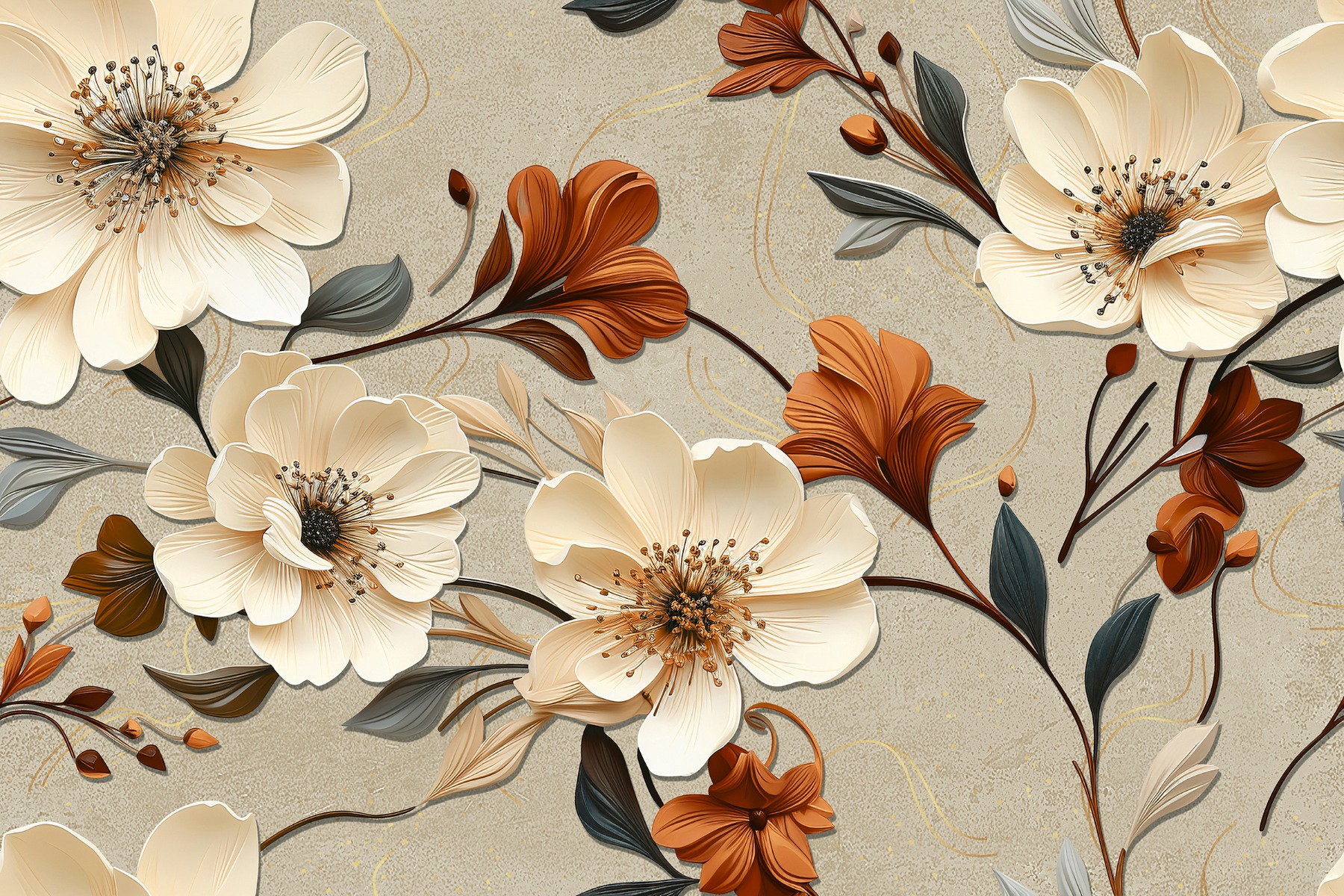 Glossy Finish  SHG Poppers Cherry Blossom HL Ceramic tile 300x450 mm