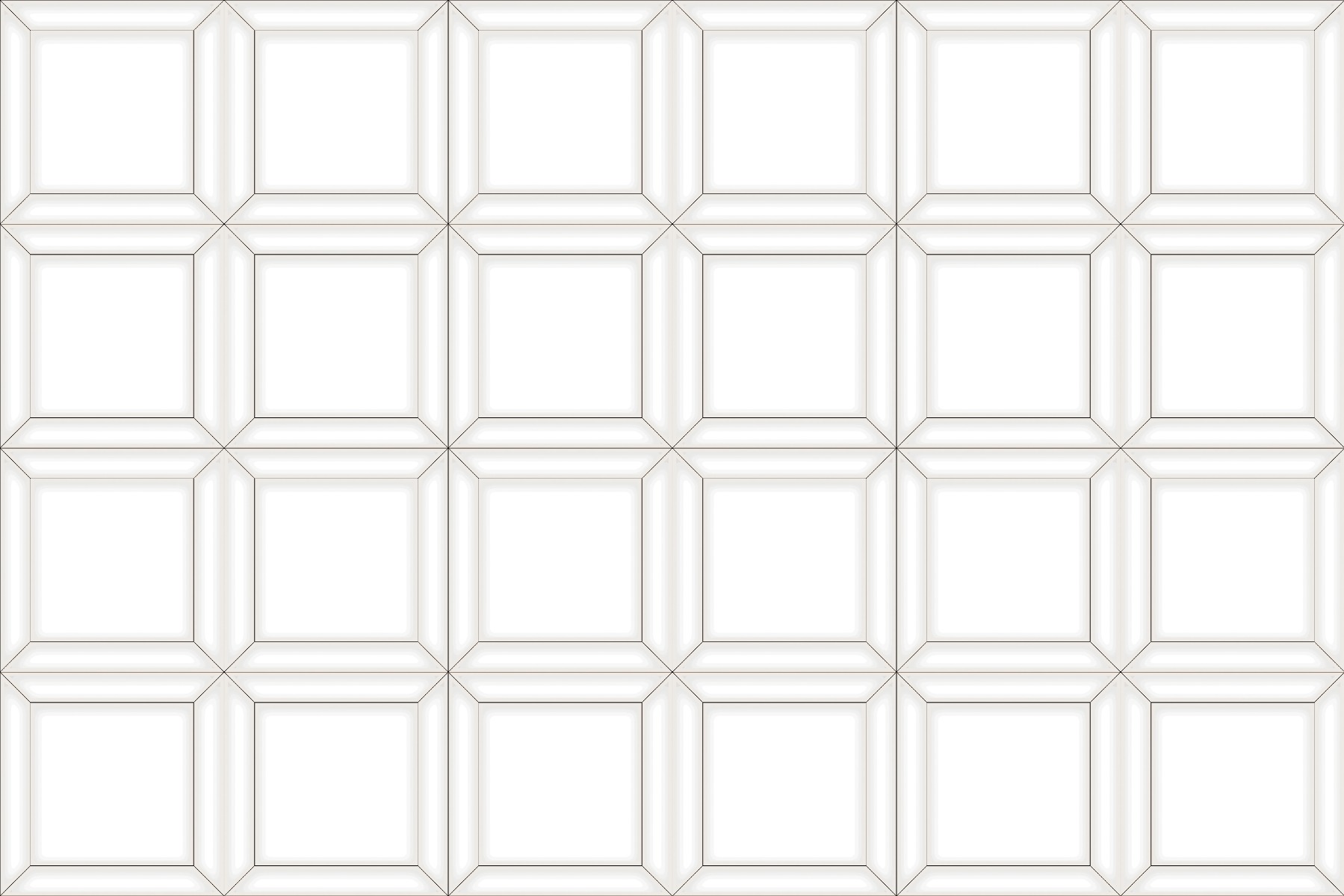 SPH 3D Square White HL