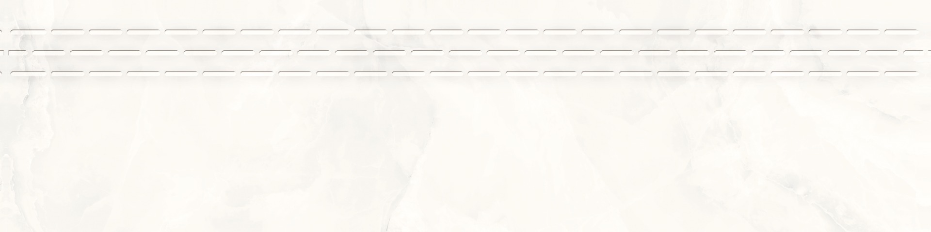 Matte Finish Step Capsule Onyx Super White Glazed Vitrified Tiles 300x1200 mm