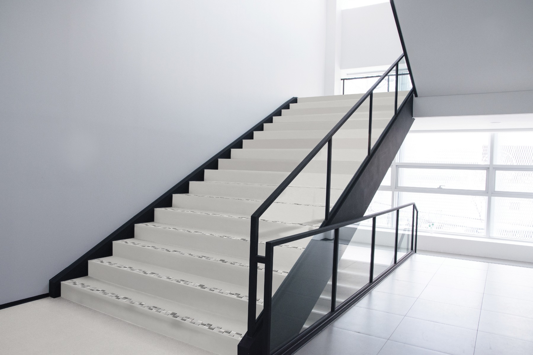 Matte Finish Riser Sand Grey LT Glazed Vitrified Tiles 200x1200 mm