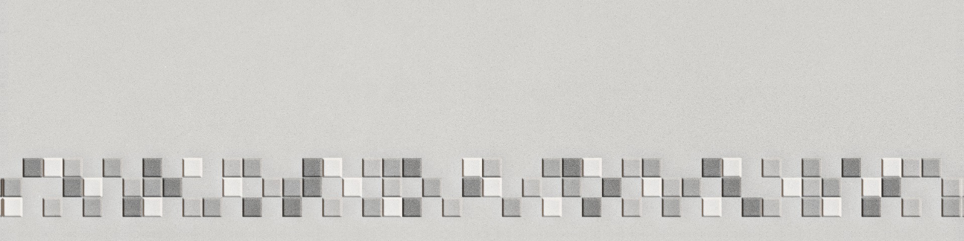 Matte Finish Step Mosaic Sand Grey LT Glazed Vitrified Tiles 300x1200 mm