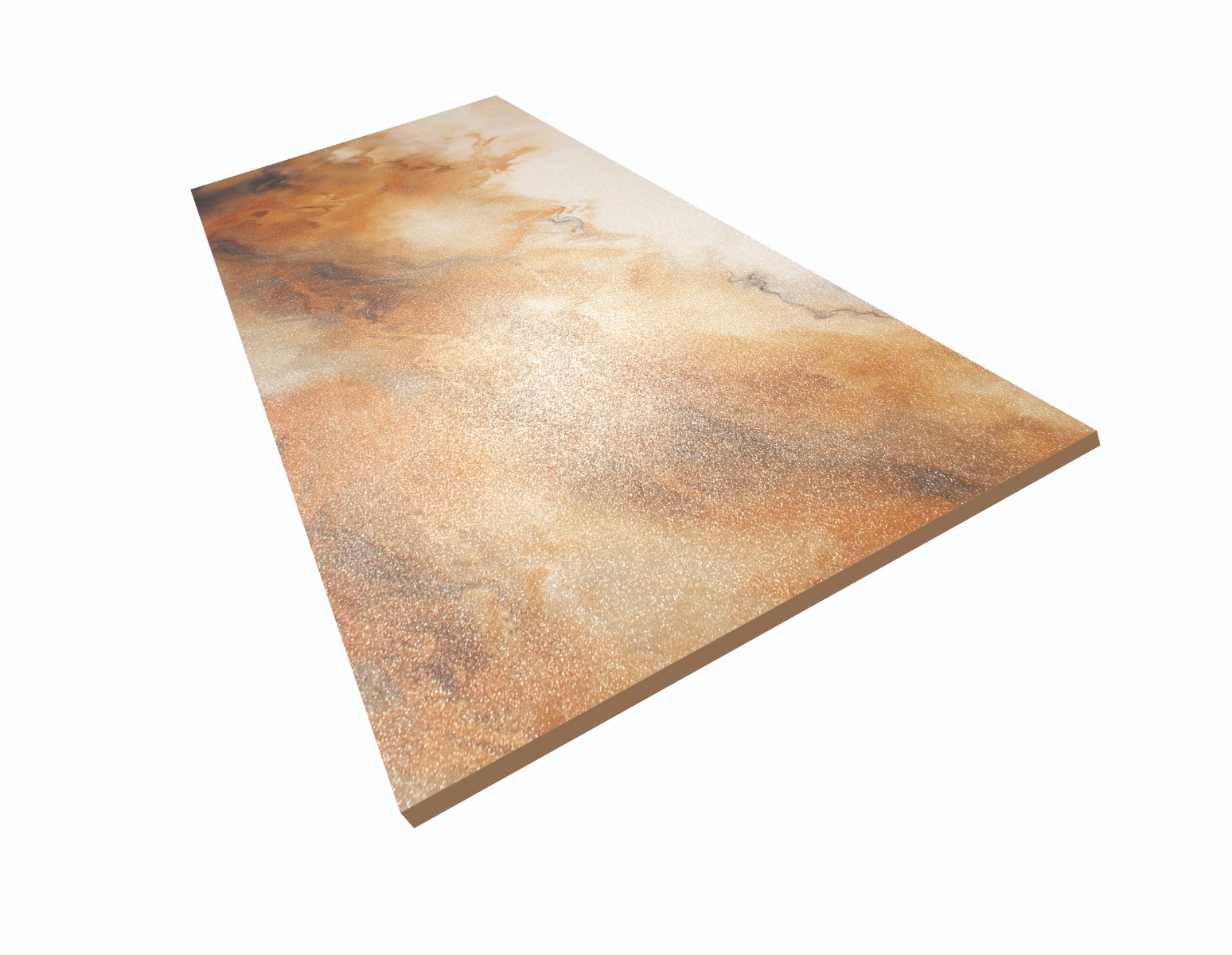 Matte Finish Sugar Plume Abstract Art Multi Glazed Vitrified Tiles 600x1200 mm