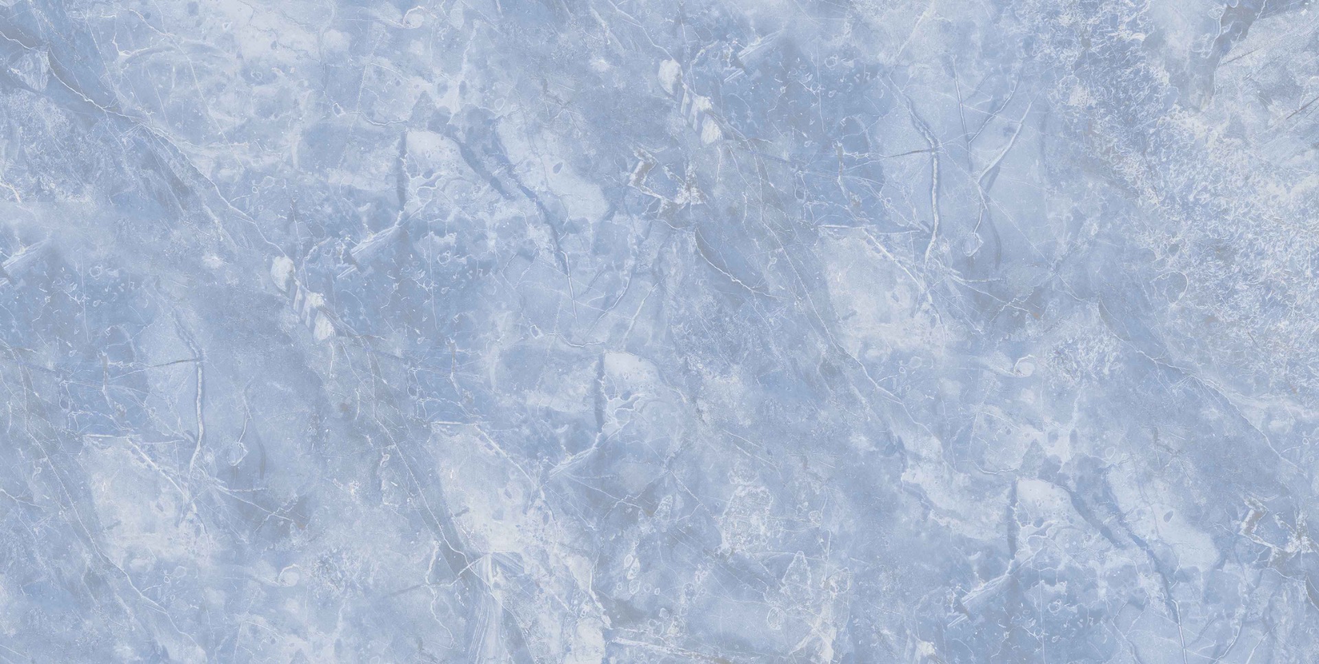 Super Glossy Finish Super Gloss Blue Marble Stone LT Glazed Vitrified Tiles 600x1200 mm