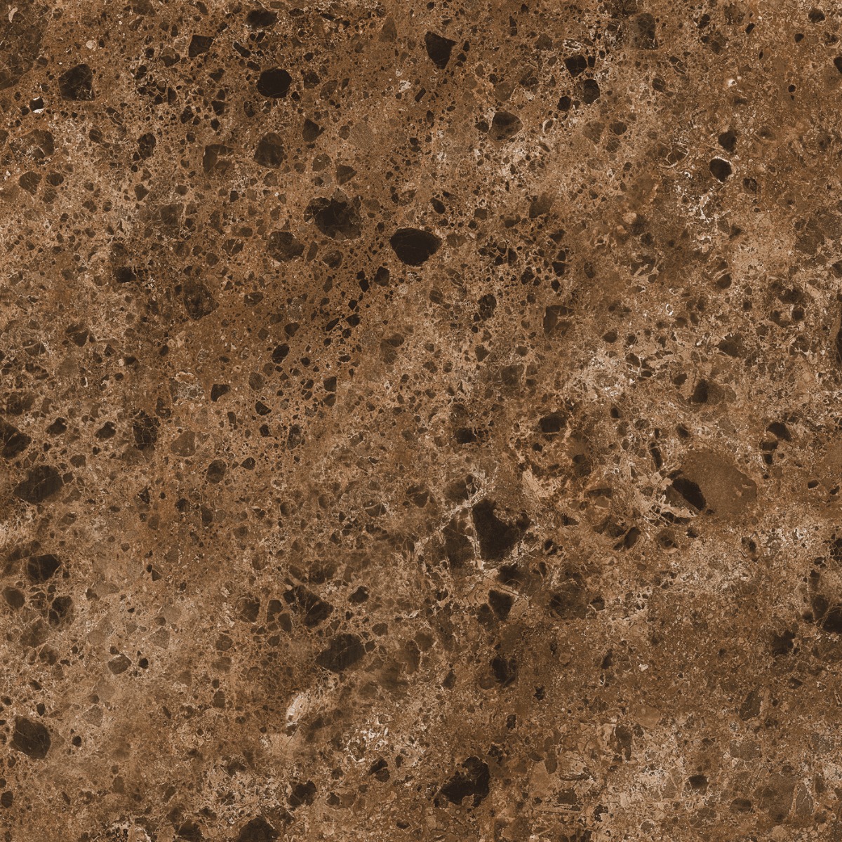 Super Glossy Finish HN Super Gloss Emperador Marble Brown Glazed Vitrified Tiles 600x600 mm
