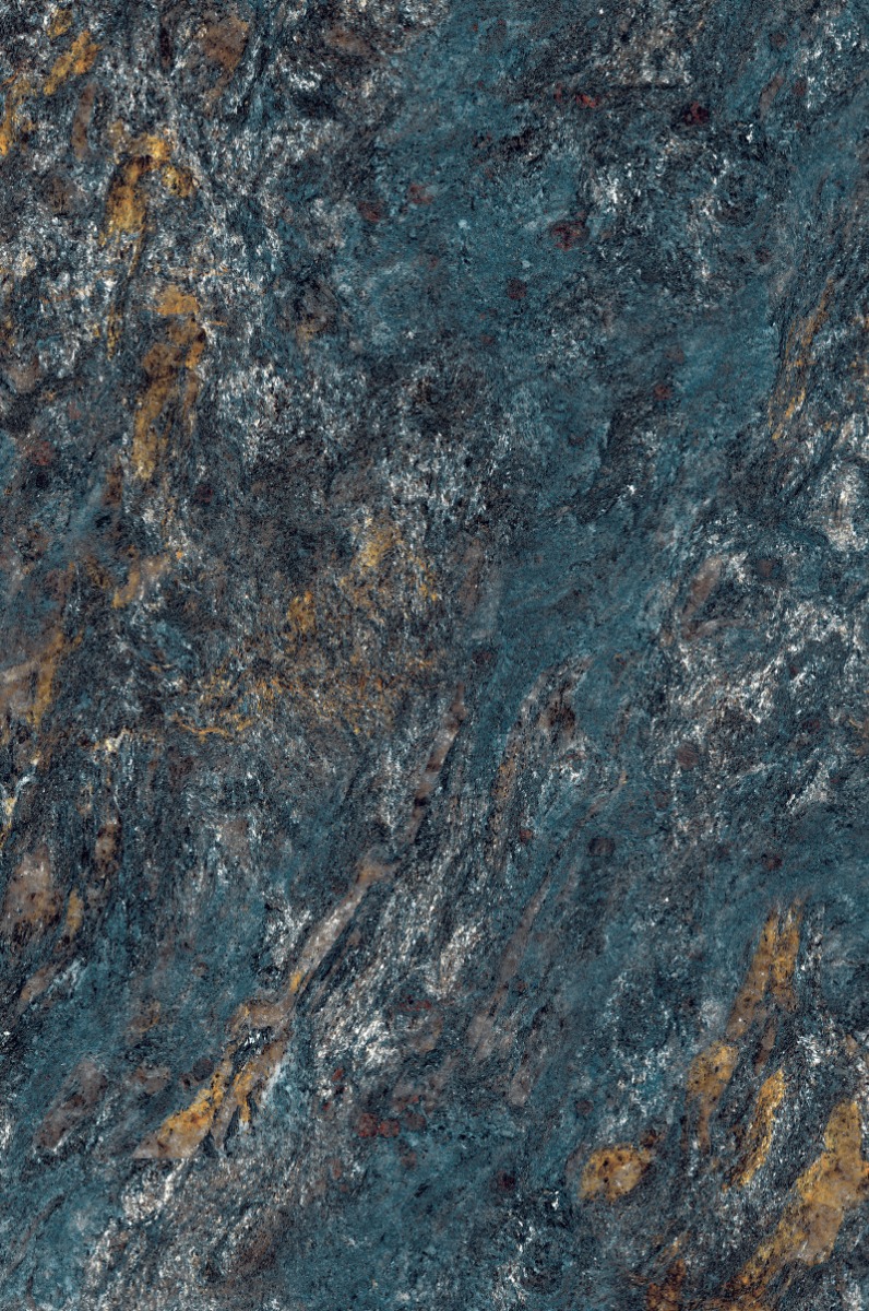 Super Glossy Finish Super Gloss Jeriba Quartzite Blue Glazed Vitrified Tiles 1200x1800 mm