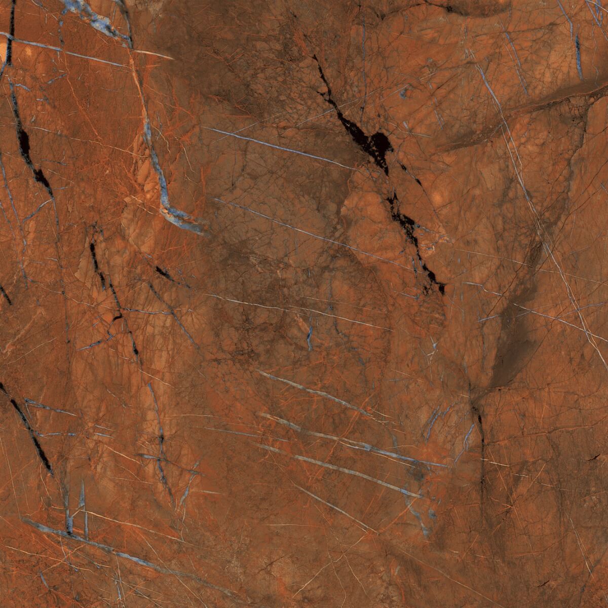 Super Glossy Finish Super Gloss Mystic Brown Vitrified tile 600x600 mm