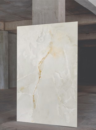 Super Glossy Finish Super Gloss Onyx Marble Pearl Glazed Vitrified Tiles 1200x1800 mm