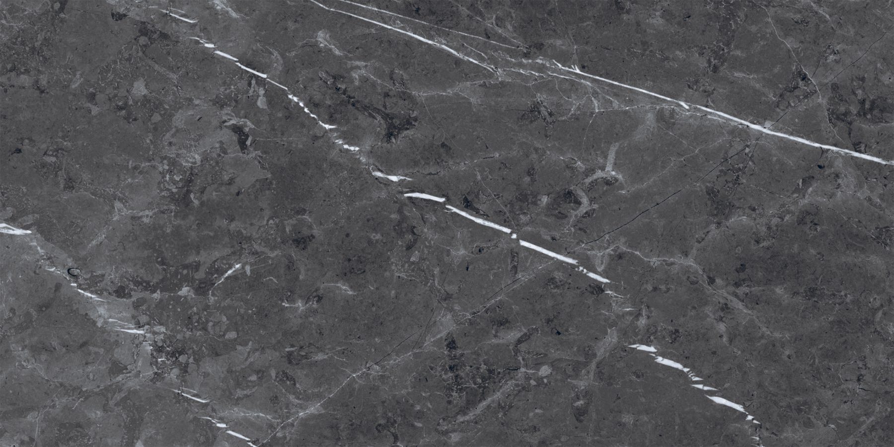 Super Glossy Finish Super Gloss Pietra Grey Vitrified tile 600x1200 mm