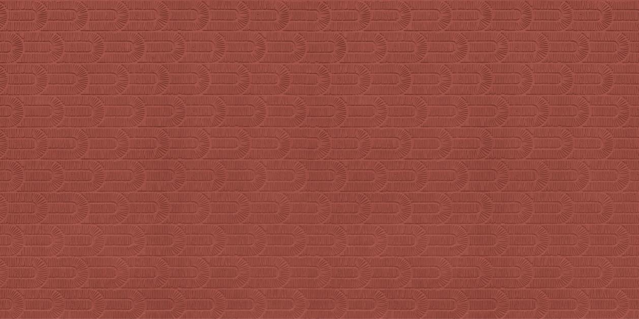Matte Finish Terra Sunrise Arch Flexi false tile 600x1200 mm