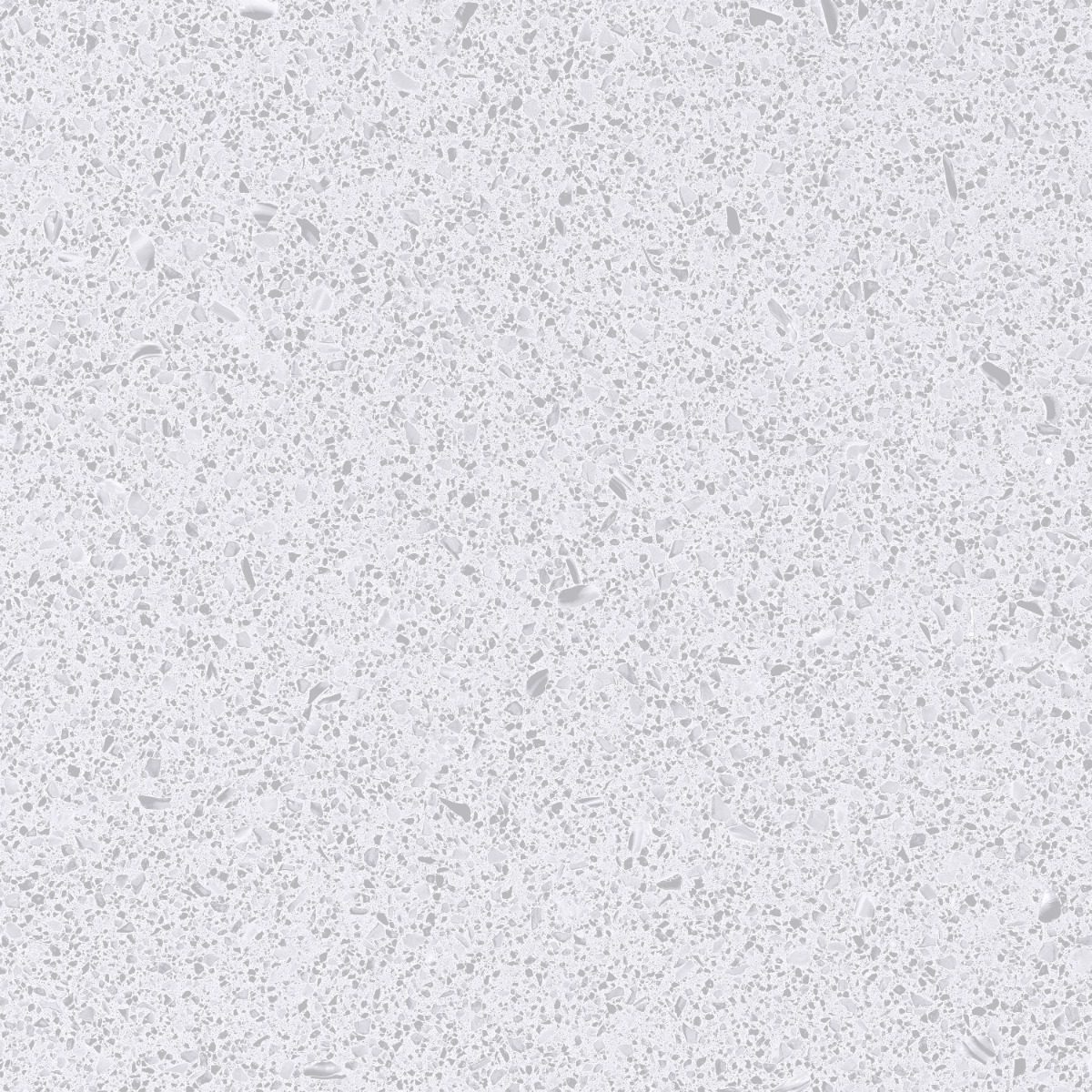 Matte Finish TL Silver Terrazzo Ceramic tile 400x400 mm
