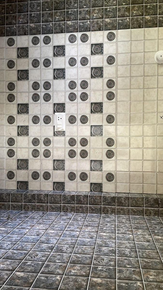 Glossy Finish ODG Stapo Royal DK Ceramic tile 300x450 mm